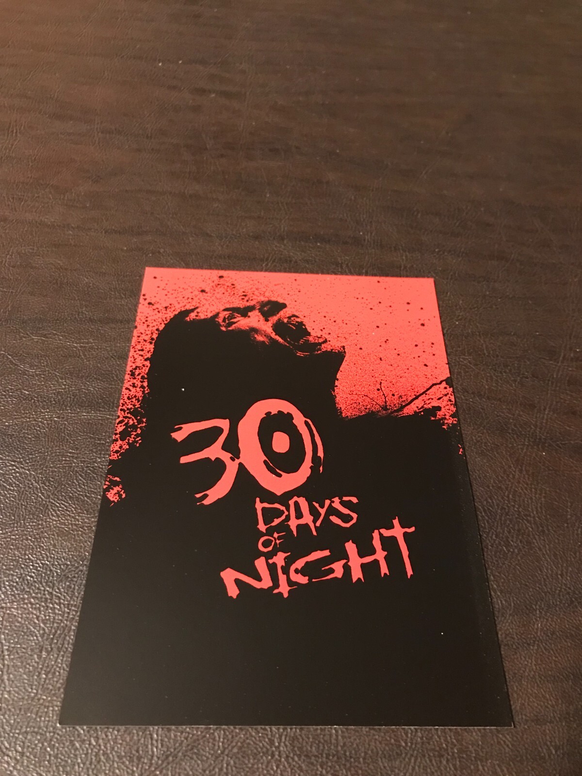 NEW UNPOSTED MOVIE 4 X 6 POSTCARD – 30 DAYS OF NIGHT – ONE SHEET…….SLOT 151