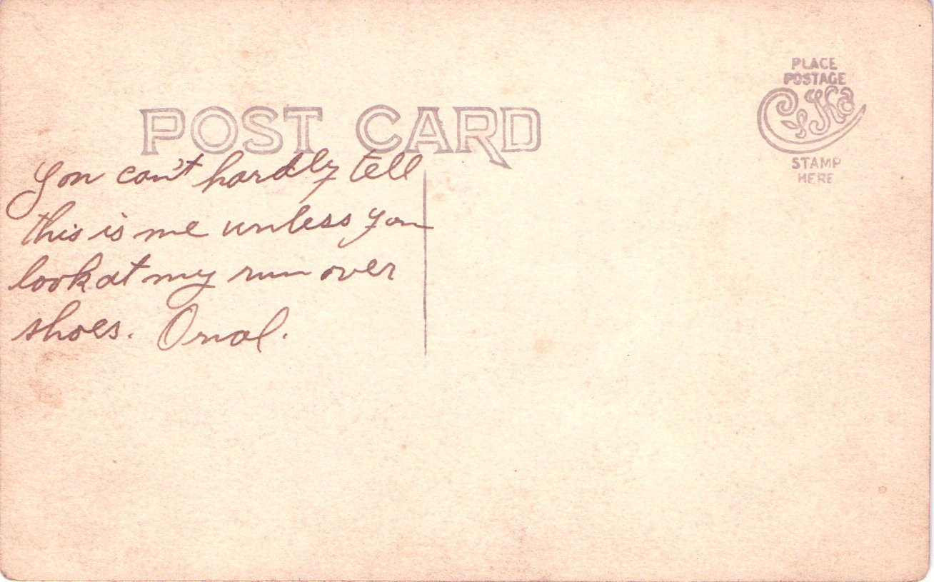 EXECUTION OR JOKE? ww1 humor or murder real photo postcard rppc weird macabre