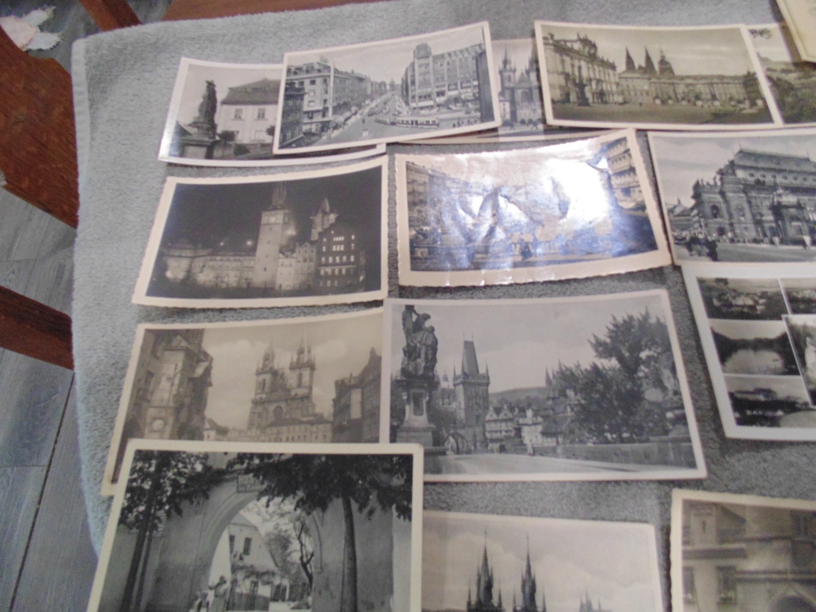 Post Cards, Lot of (21), Czech, Unused, 1930’s (?), Vintage, Praha, Buildings