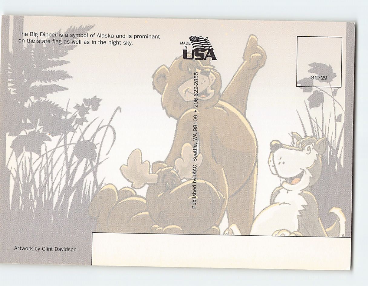 Postcard what stories we can tell about Alaska USA
