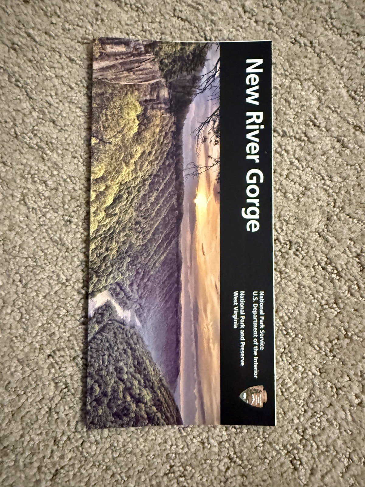 2026 New River Gorge National Park- Unigrid Brochure Map-Free Shipping
