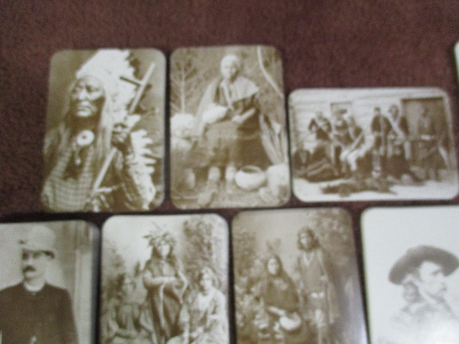 Old West Collection Series Postcard Lot of 32