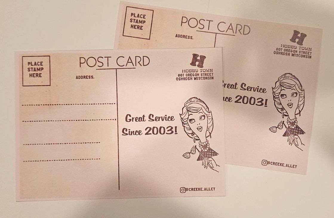 Backrooms post cards