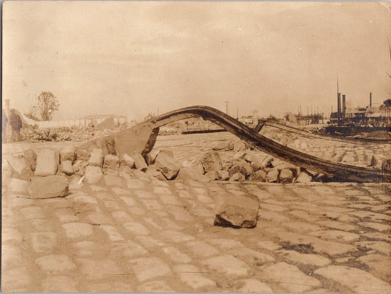 kk Not a postcard San Francisco 1906 Earthquake original real photo