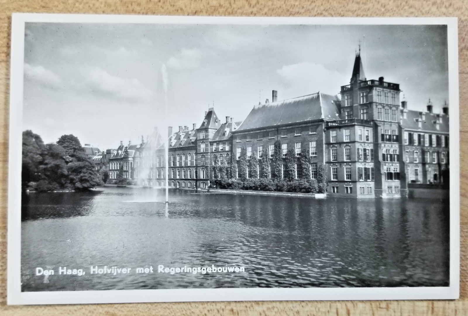 The Hague Hofvijver with Government Buildings (met Regeringsgebouwen) Postcard