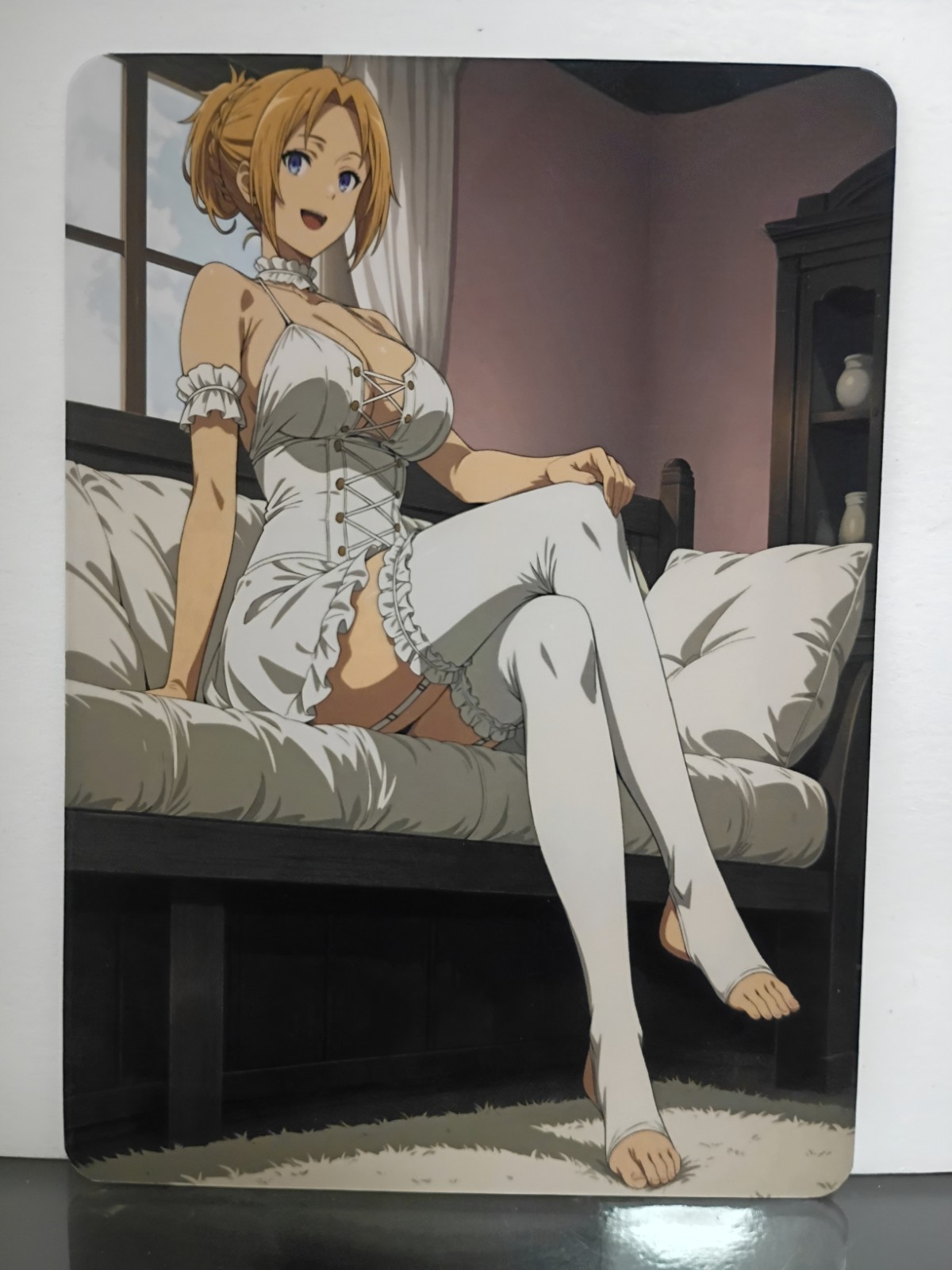 Zenith Greyrat Mushoku Tensei Anime Waifu ACG Art Card