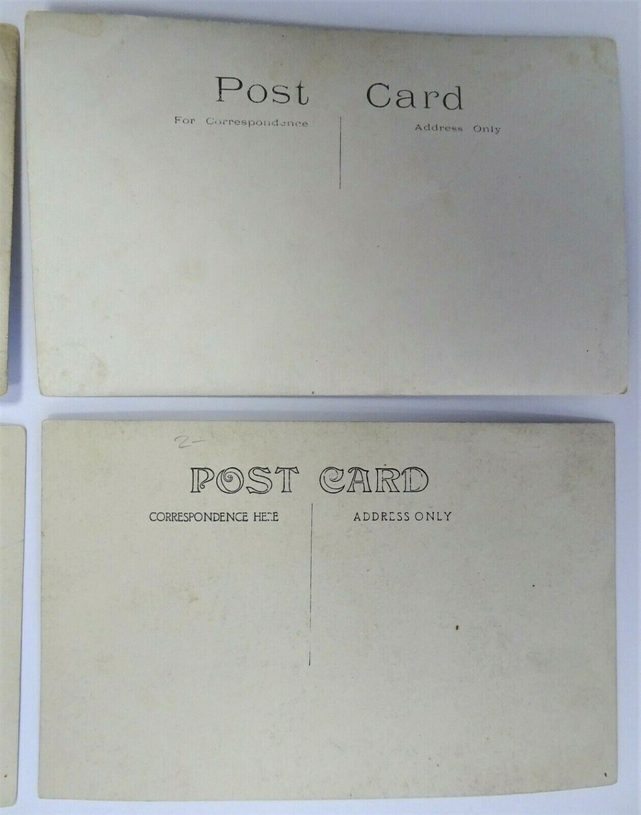 Postcard Lot RPPC Real Photo People Places early 1900’s in Sleeves