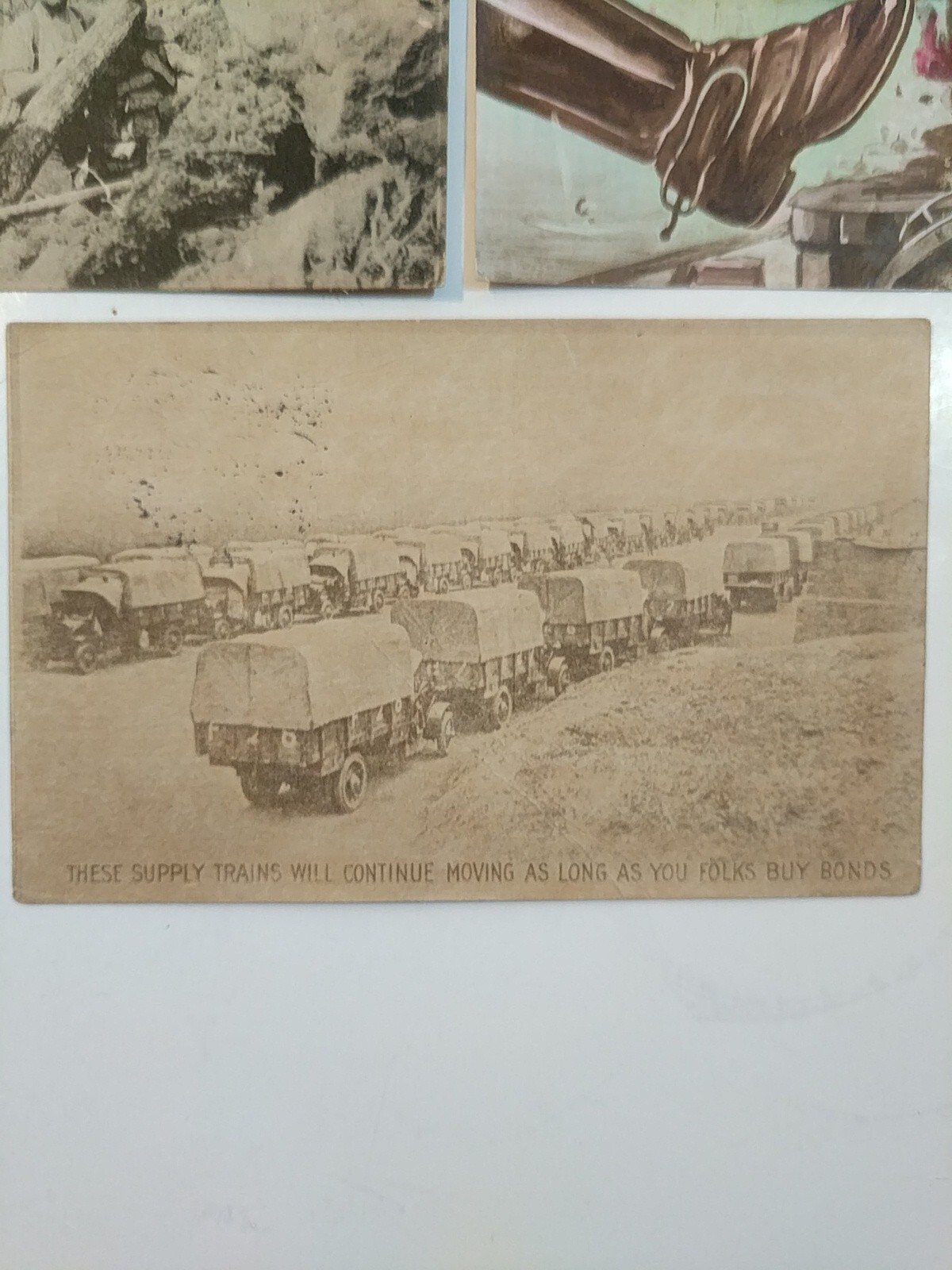Lot 6 WWI Postcards La Guerre en Argonne Chasers of Africa Burnhaupt Buyer Bonds