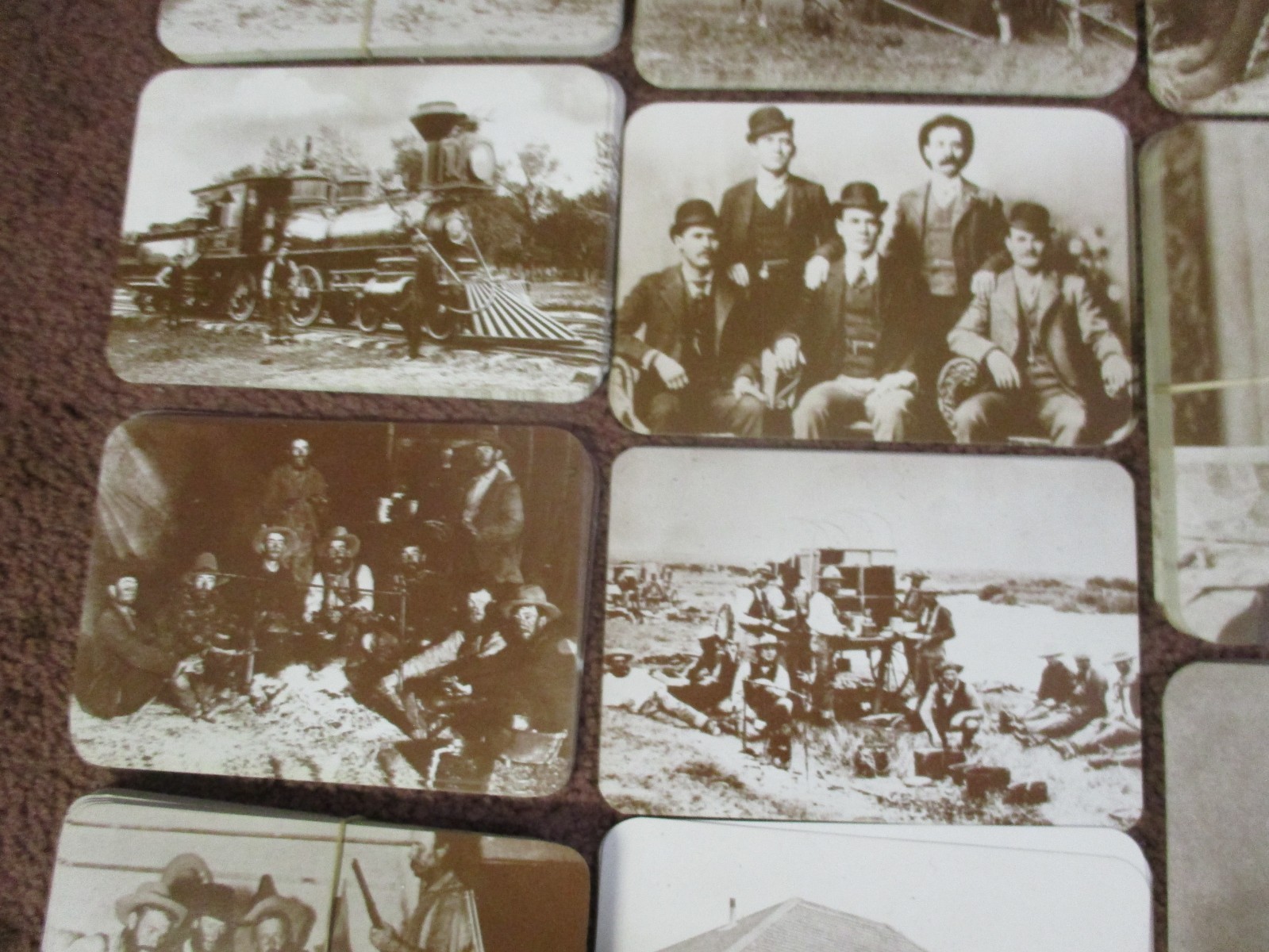 Old West Collection Series Postcard Lot of 32