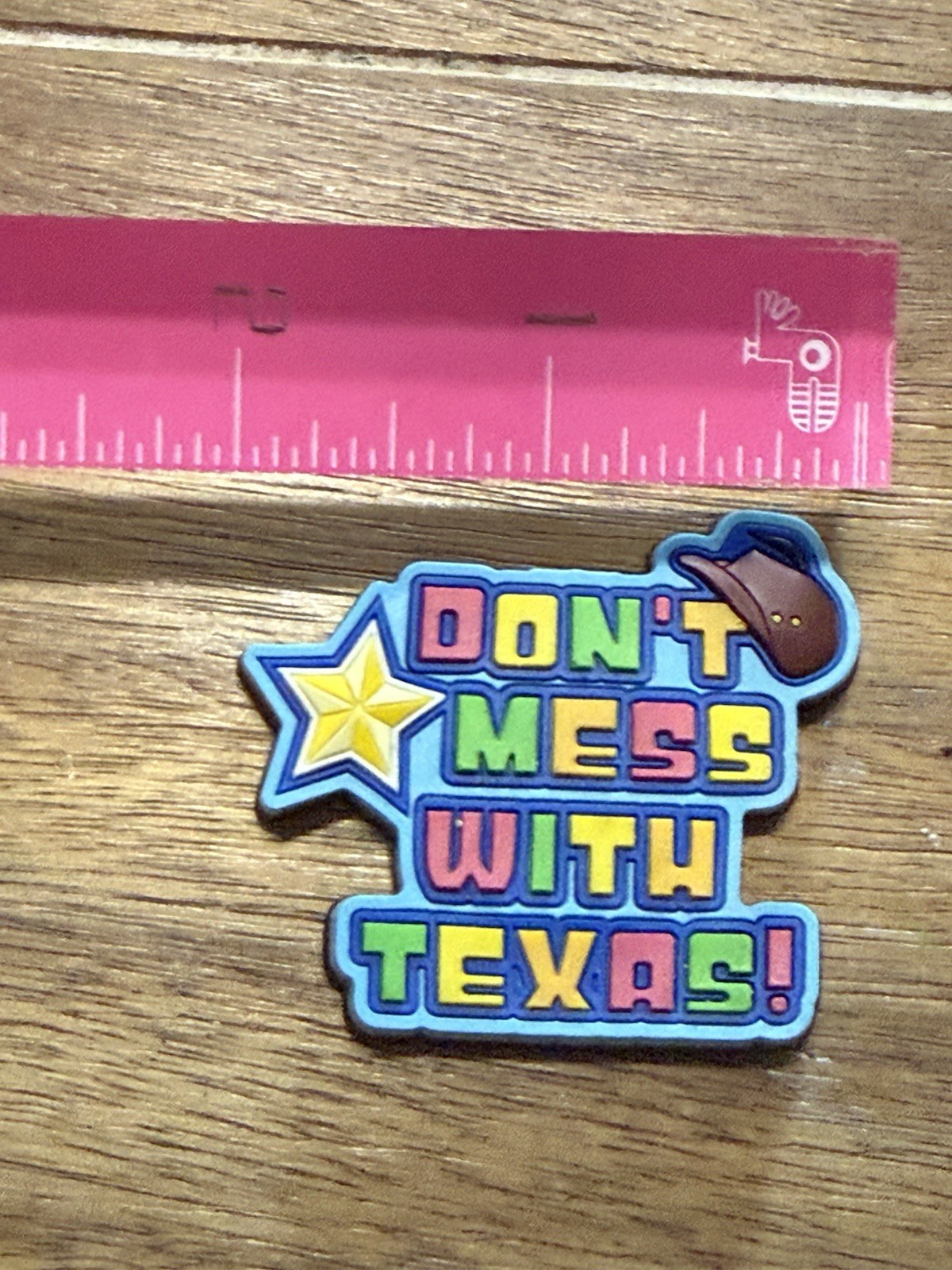 Don’t Mess with Texas Rubber Fridge Magnet