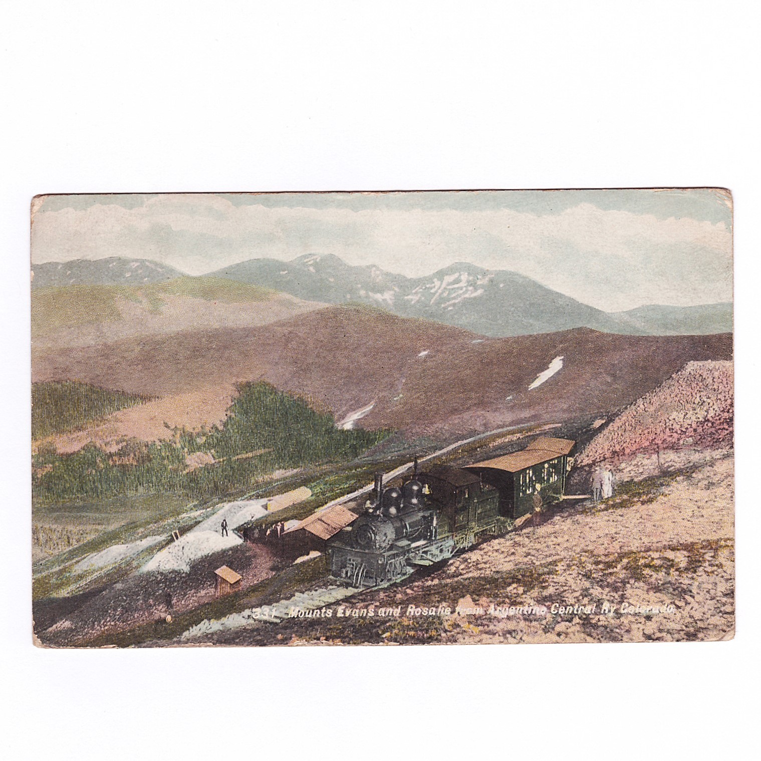 Lot of 18 Vintage Railroad Train Postcards 1907 to 1910 Train Station Depot