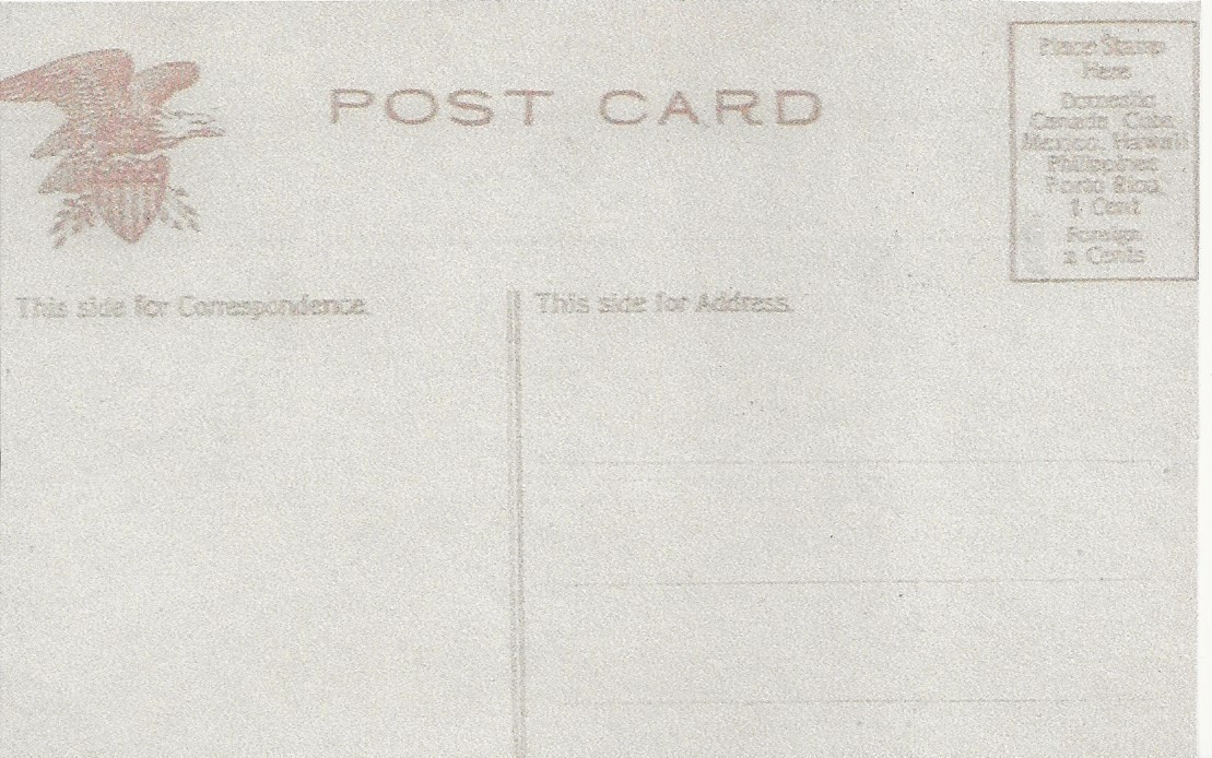An “Eagle and Flag” Independance Day Postcard – 03