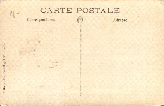 French Military Unit Photo Postcard WWI Era R Guilleminot Publisher 1900s
