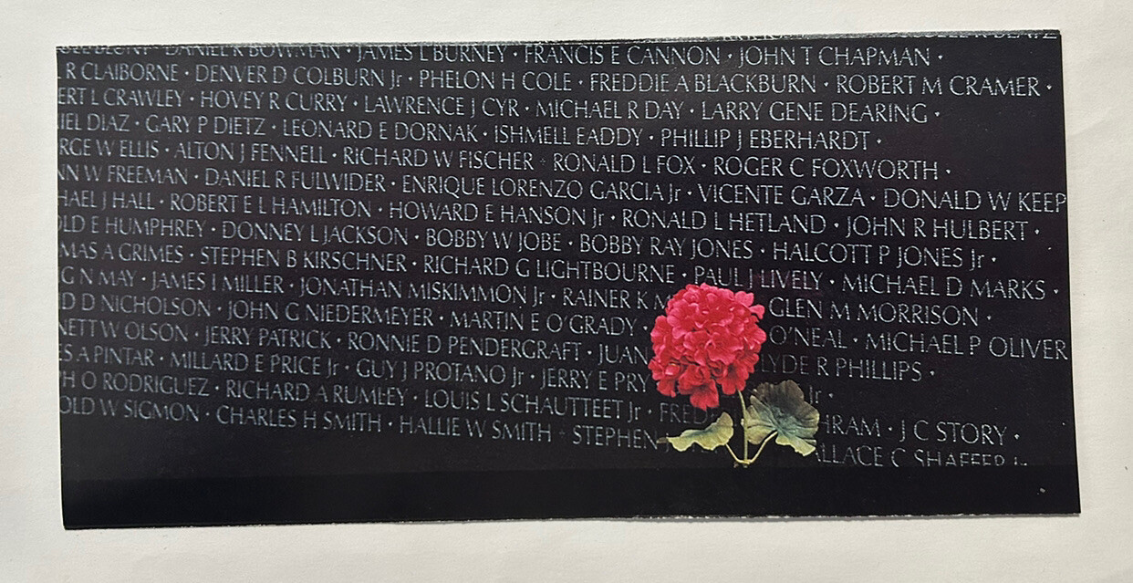 Vietnam Veterans Memorial National Park Unigrid Brochure Map Washington DC