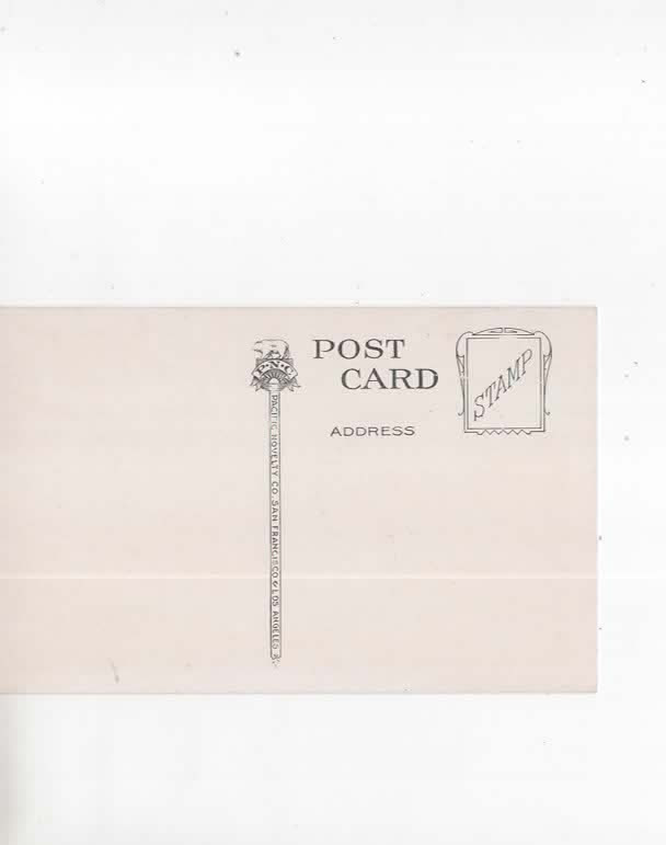 Samarkand Persian Hotel Santa Barbara California 1915 postcard
