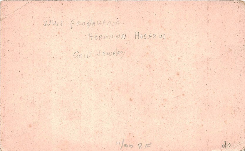 Gold Buyer Bring your Gold Jewelry Dengoldankaufs Points Postcard
