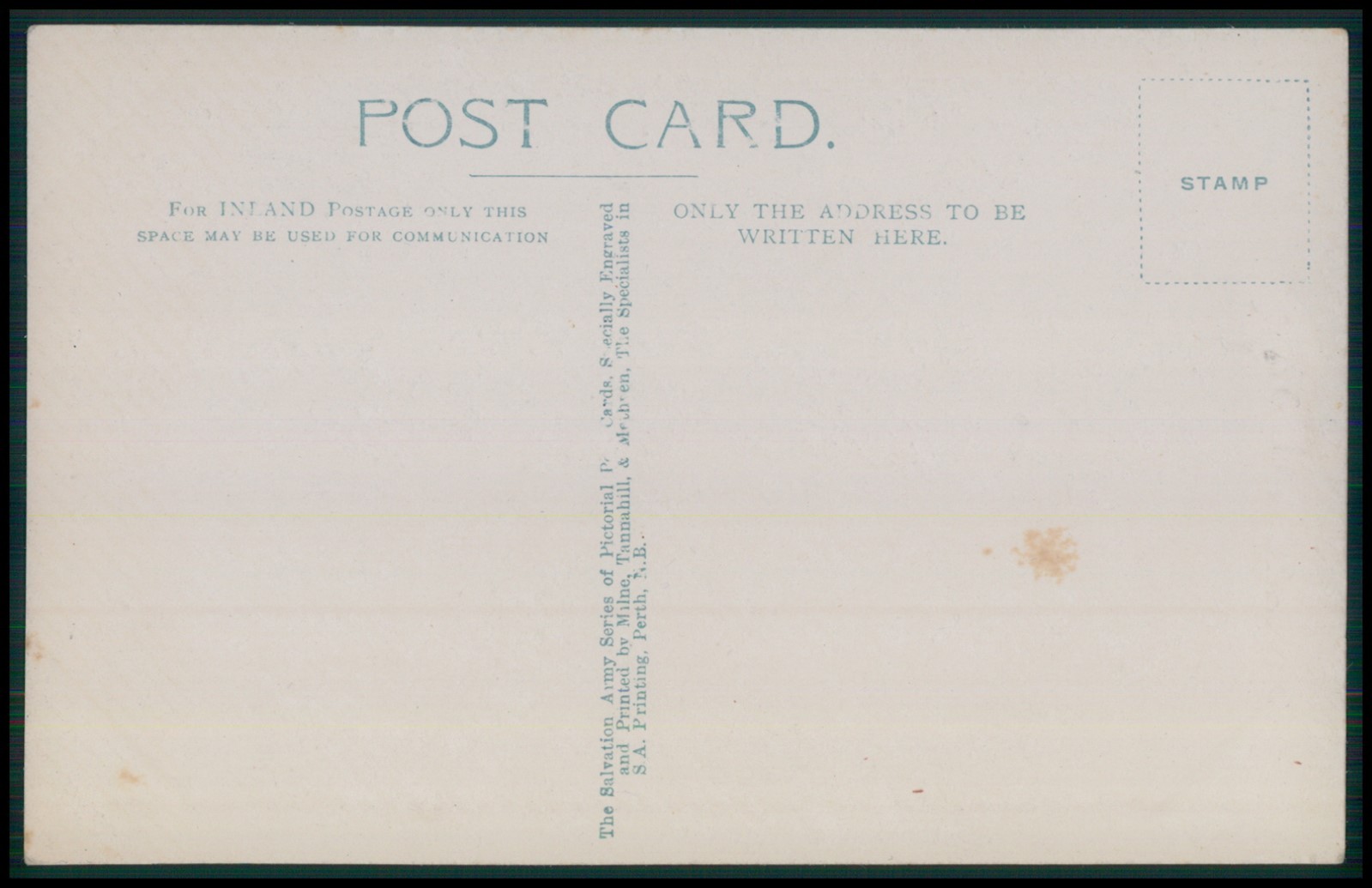Circus magician Hutton escapist like Houdini evasion original old 1910s postcard