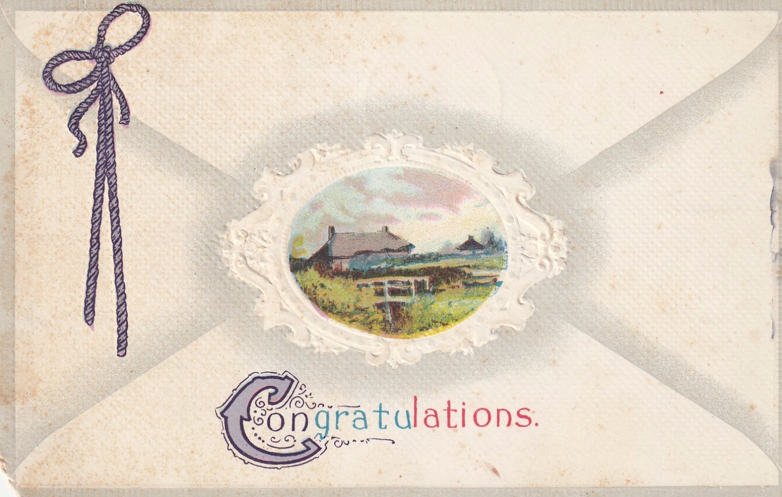 *Birthday Postcard-“Congratulations” (U1-466)