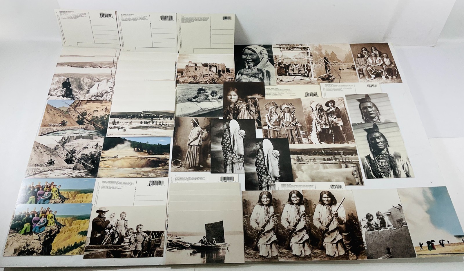 Large Lot 500+ Pieces Native American Western Cowboy Magnet Postcards Bookmarks