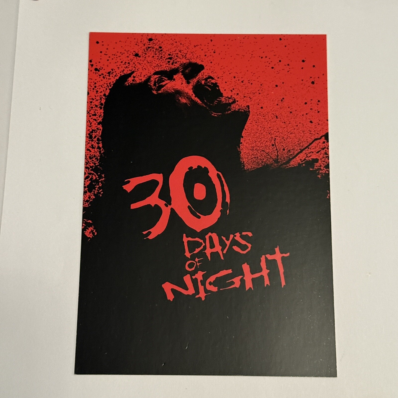 30 Days Of Night 2007 Film – Movie Poster Postcard
